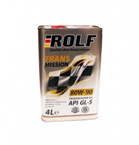 Масло трансм. ROLF Transmission SAE 80W90 API GL-5 (1л) 1*12шт Масло трансм. ROLF Transmission SAE 80W90 API GL-5 (1л) 1*12шт