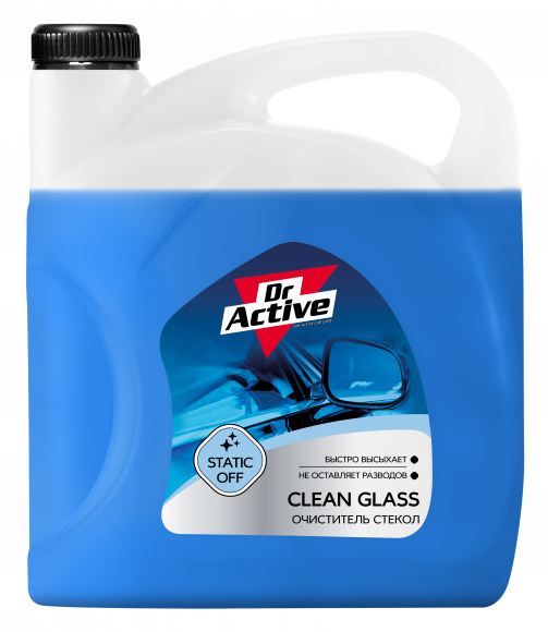 Sintec Dr. Active Очиститель стекол "Clean Glass" 5 кг (1*36шт) Sintec Dr. Active Очиститель стекол "Clean Glass" 5 кг (1*36шт)