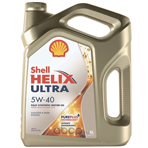 Масло мотор. 5W40 Shell Helix Ultra API SN SN+ ACEA A3/B4 пластик (4 л.) 1*4 шт. (Турция) Масло мотор. 5W40 Shell Helix Ultra API SN SN+ ACEA A3/B4 пластик (4 л.) 1*4 шт. (Турция)
