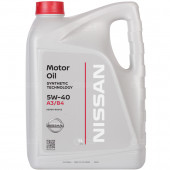 Масло мотор. 5W40 Nissan Motor Oil API SN/CF (5л) 1*3шт.