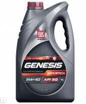 Масло мотор. 5W40 ЛУКОЙЛ GENESIS ARMORTECH SQ/CF (4л) 1*4шт Масло мотор. 5W40 ЛУКОЙЛ GENESIS ARMORTECH SQ/CF (4л) 1*4шт