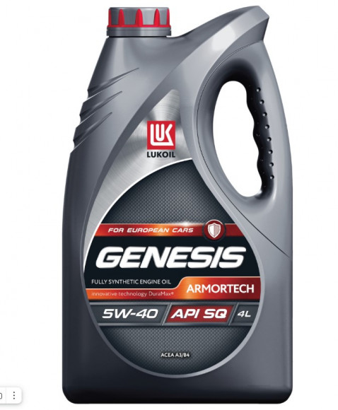 Масло мотор. 5W40 ЛУКОЙЛ GENESIS ARMORTECH SQ/CF (4л) 1*4шт Масло мотор. 5W40 ЛУКОЙЛ GENESIS ARMORTECH SQ/CF (4л) 1*4шт