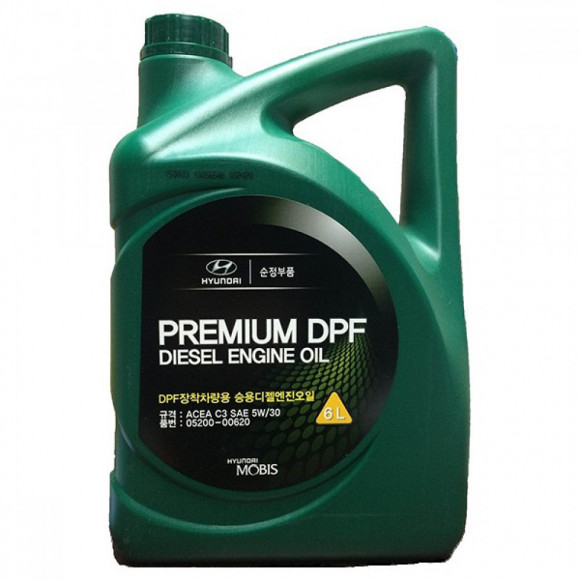 Масло мотор. 5W30 Hyundai Premium DPF Diesel ACEA C3 синт,(6л)1*3 шт. Масло мотор. 5W30 Hyundai Premium DPF Diesel ACEA C3 синт,(6л)1*3 шт.