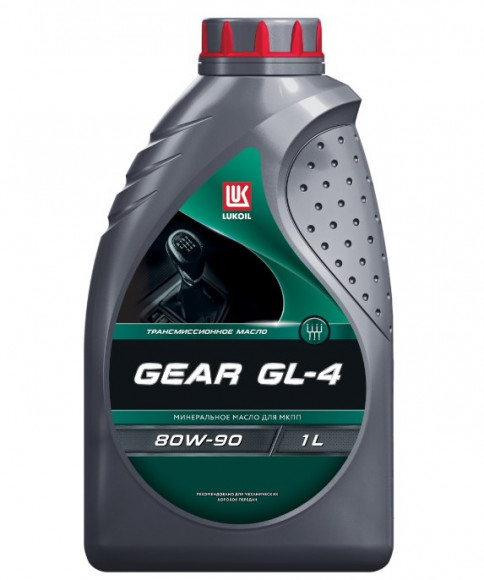 Масло трансм. 80W90 GEAR ЛУКОЙЛ GL-4 (1л) 1*12шт Масло трансм. 80W90 GEAR ЛУКОЙЛ GL-4 (1л) 1*12шт