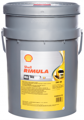 Масло мотор. 5W30 Shell Rimula R6 ME API CF ACEA E4/E7 пластик (20 л.) Масло мотор. 5W30 Shell Rimula R6 ME API CF ACEA E4/E7 пластик (20 л.)
