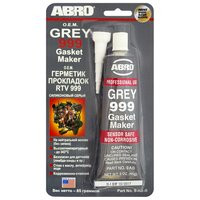 Герметик прокладок силиконовый ABRO RTV 999 серый (85 гр.) 1*12 шт. (9ABRW) Герметик прокладок силиконовый ABRO RTV 999 серый (85 гр.) 1*12 шт. (9ABRW)