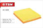 911410 Фильтр TSN воздушный CHEVROLET Cruze 1.6 16V 1.8 16V 03.2009-> 911410 Фильтр TSN воздушный CHEVROLET Cruze 1.6 16V 1.8 16V 03.2009->