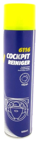 6116 Ср-во по уходу за приб.пан. с запахом лимон / Cockpit-Reiniger Citron (650мл.) 1*24шт.
