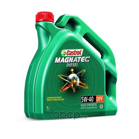 Масло мотор. 5W40 Castrol Magnatec Diesel DPF (4 л) Масло мотор. 5W40 Castrol Magnatec Diesel DPF (4 л)