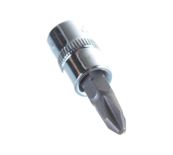 S11H202 Насадка торцевая 1/4"DR с вставкой-битой крестовой, РН2, 37 мм