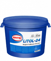 Смазка Литол-24 Sintec (пласт.тара) (5кг) (1*1шт)