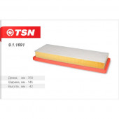 911691 ФильтрTSN воздушный CITROEN C4 Sedan DS3 DS4 DS5 Peugeot 207 308 3008 5008 408 MINI Cooper II 911691 ФильтрTSN воздушный CITROEN C4 Sedan DS3 DS4 DS5 Peugeot 207 308 3008 5008 408 MINI Cooper II