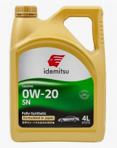 Масло мотор. 0W20 IDEMITSU SN пластик (4 л.) 1*6 шт. (Тайланд) Масло мотор. 0W20 IDEMITSU SN пластик (4 л.) 1*6 шт. (Тайланд)