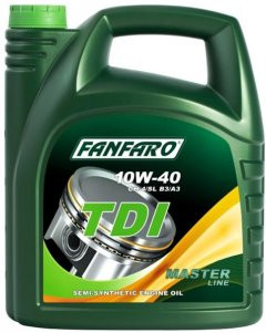 Масло мотор. полусинт. Fanfaro TDI 10W-40 (4л.) 1*4шт.