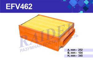 EFV462 Фильтр Raider воздушный (SNF-TR124-B) прямоугольный ПТЗ К-701 К-701А К-700А КИРОВЕЦ (1*4 шт.) EFV462 Фильтр Raider воздушный (SNF-TR124-B) прямоугольный ПТЗ К-701 К-701А К-700А КИРОВЕЦ (1*4 шт.)