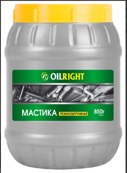 Автоконсервант Мастика резинобитумная OILRIGHT 850г (6шт) Автоконсервант Мастика резинобитумная OILRIGHT 850г (6шт)