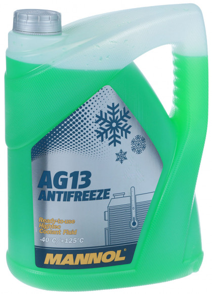 Антифриз/Antifreeze AG13 (-40*C) Hightec (готовый 5л зеленый)1*4шт. Антифриз/Antifreeze AG13 (-40*C) Hightec (готовый 5л зеленый)1*4шт.