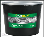 Смазка Солидол жировой OILRIGHT 2,1кг ведро (4шт) Смазка Солидол жировой OILRIGHT 2,1кг ведро (4шт)