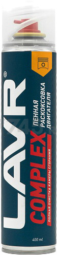 Ln2510 Раскоксовыватель двигателя пенный, LAVR 400мл.