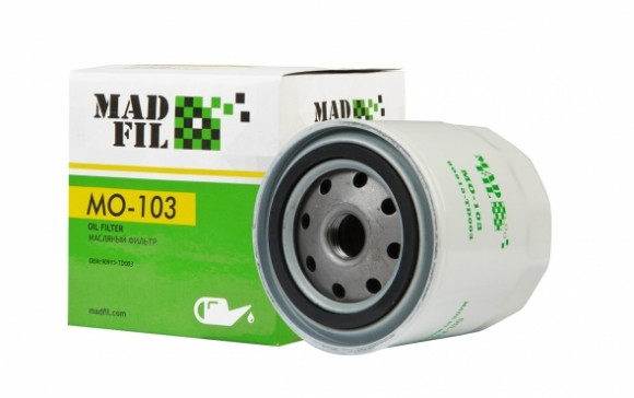 MADFIL Фильтр масляный, 90915-TD003 ВАЗ 2101-07 (60шт) MADFIL Фильтр масляный, 90915-TD003 ВАЗ 2101-07 (60шт)