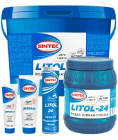 Смазка Литол-24 Sintec ГОСТ (картридж) 400г