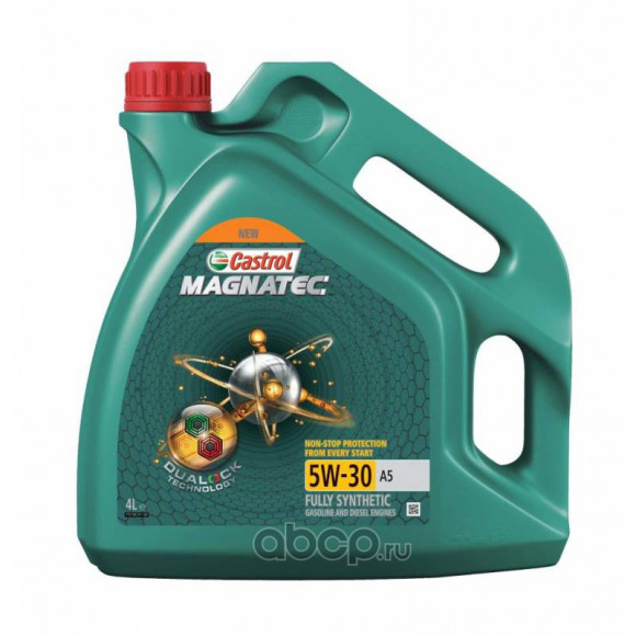 Масло мотор. 5W30 Castrol Magnatec А5 SN пластик (4 л.) 1*4 шт. (Ford) Масло мотор. 5W30 Castrol Magnatec А5 SN пластик (4 л.) 1*4 шт. (Ford)