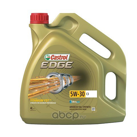 Масло мотор. 5W30 Castrol Edge C3 Titanium (4л) Масло мотор. 5W30 Castrol Edge C3 Titanium (4л)
