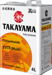 Масло трансмиссионное "TAKAYAMA СVTF Multi" (4л) 1*4шт Масло трансмиссионное "TAKAYAMA СVTF Multi" (4л) 1*4шт