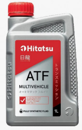 Жидкость трансм. синт. ATF MULTIVEHICLE 1л HITATSU SP-IV; TOYOTA T-IV; LT71141; ZF6; DEXRON IIIH Жидкость трансм. синт. ATF MULTIVEHICLE 1л HITATSU SP-IV; TOYOTA T-IV; LT71141; ZF6; DEXRON IIIH