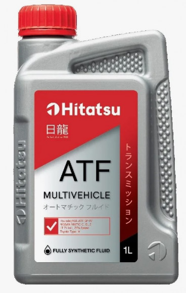 Жидкость трансм. синт. ATF MULTIVEHICLE 1л HITATSU SP-IV; TOYOTA T-IV; LT71141; ZF6; DEXRON IIIH Жидкость трансм. синт. ATF MULTIVEHICLE 1л HITATSU SP-IV; TOYOTA T-IV; LT71141; ZF6; DEXRON IIIH
