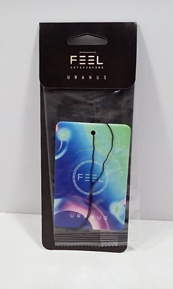 Освежитель воздуха "FEEL" URANUS подвесной картон Освежитель воздуха "FEEL" URANUS подвесной картон