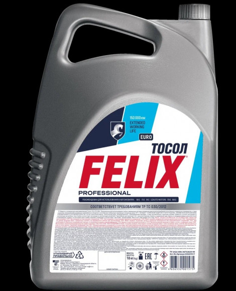 Тосол (-35) FELIX, в п/э кан.10кг (2шт) Тосол (-35) FELIX, в п/э кан.10кг (2шт)