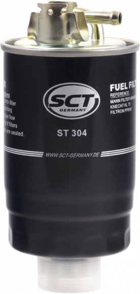 Фильтр топливный SCT ST 304- VAG GOLF/JETTA/LT/PASSAT/T3/T4 1.6D-2.5D-10 Фильтр топливный SCT ST 304- VAG GOLF/JETTA/LT/PASSAT/T3/T4 1.6D-2.5D-10