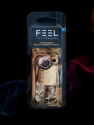 Освежитель воздуха "FEEL" TOP PERFUME по мотивам Dolce & Gabbana vanilla (блистер с тестером аромата Освежитель воздуха "FEEL" TOP PERFUME по мотивам Dolce & Gabbana vanilla (блистер с тестером аромата