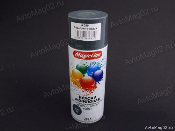 080 Краска серебряно-серая RAL 7031 (265 г.) 1*12 шт. 080 Краска серебряно-серая RAL 7031 (265 г.) 1*12 шт.