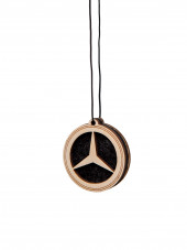 Автоподвеска МЕРС с ароматизатором круг. Автоподвеска МЕРС с ароматизатором круг.