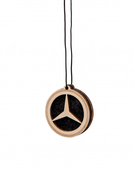 Автоподвеска МЕРС с ароматизатором круг. Автоподвеска МЕРС с ароматизатором круг.