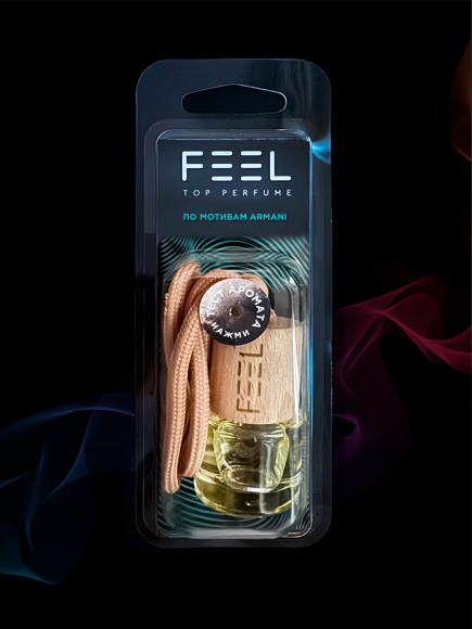 Освежитель воздуха "FEEL" TOP PERFUME по мотивам ARMANI (блистер с тестером аромата) Освежитель воздуха "FEEL" TOP PERFUME по мотивам ARMANI (блистер с тестером аромата)