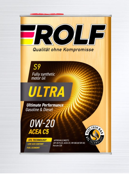 Масло мотор. ROLF ULTRA SAE 0W20 C5 SN plus 4л (1*4шт) Масло мотор. ROLF ULTRA SAE 0W20 C5 SN plus 4л (1*4шт)