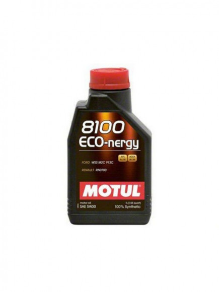 Масло мотор. MOTUL 8100 ECO-NERGY 5W30 1л (1*12шт) Масло мотор. MOTUL 8100 ECO-NERGY 5W30 1л (1*12шт)