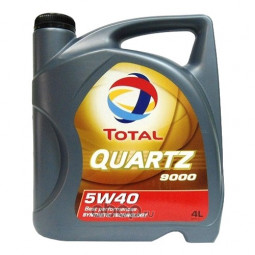Масло мотор.  5W40 TOTAL QUARTZ 9000 API SN/CF ACEA A3/B4 пластик (4 л.) 1*3 шт.