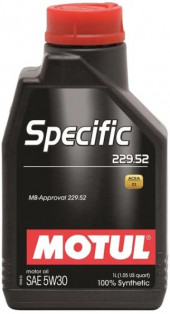 Масло мотор. MOTUL  SPECIFIC MB 229.52  5W30  1л (1*12шт)