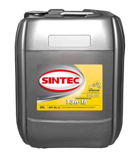 Масло трансм. SINTEC ТЭп-15 API GL-2 20л Масло трансм. SINTEC ТЭп-15 API GL-2 20л