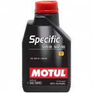 Масло мотор. MOTUL SPECIFIC VW 502/505/505.01 5W40 1л (1*12шт) Масло мотор. MOTUL SPECIFIC VW 502/505/505.01 5W40 1л (1*12шт)