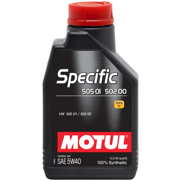Масло мотор. MOTUL  SPECIFIC VW 502/505/505.01 5W40  1л (1*12шт)