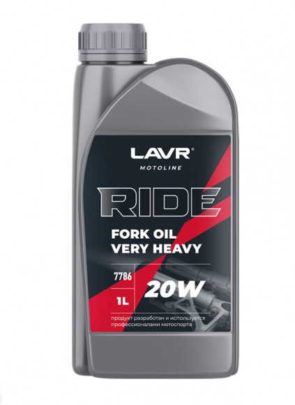Ln7786 Масло вилочное 20W LAVR RIDE FORK OIL (1л) 1*16шт Ln7786 Масло вилочное 20W LAVR RIDE FORK OIL (1л) 1*16шт