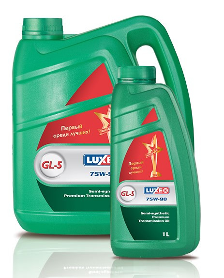 Масло трансм. 75W90 LUXЕ GL-5 п/с 1л (12шт) Масло трансм. 75W90 LUXЕ GL-5 п/с 1л (12шт)