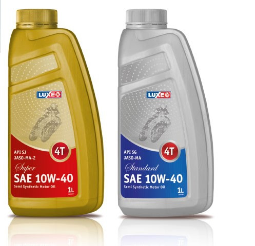 Масло мотор. 4Т 10W-40 SG JASO-MA Standard LUXЕ п/с 1л (12шт) Масло мотор. 4Т 10W-40 SG JASO-MA Standard LUXЕ п/с 1л (12шт)