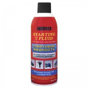 ABRO Стартовая жидкость (аэроз.) 312 гр. 1*12шт ABRO Стартовая жидкость (аэроз.) 312 гр. 1*12шт