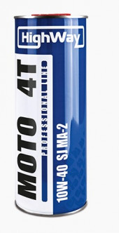 Масло мотор. 4Т 10W-40 SJ, JASO-MA-2 HighWay п/с 1л (12шт) Масло мотор. 4Т 10W-40 SJ, JASO-MA-2 HighWay п/с 1л (12шт)